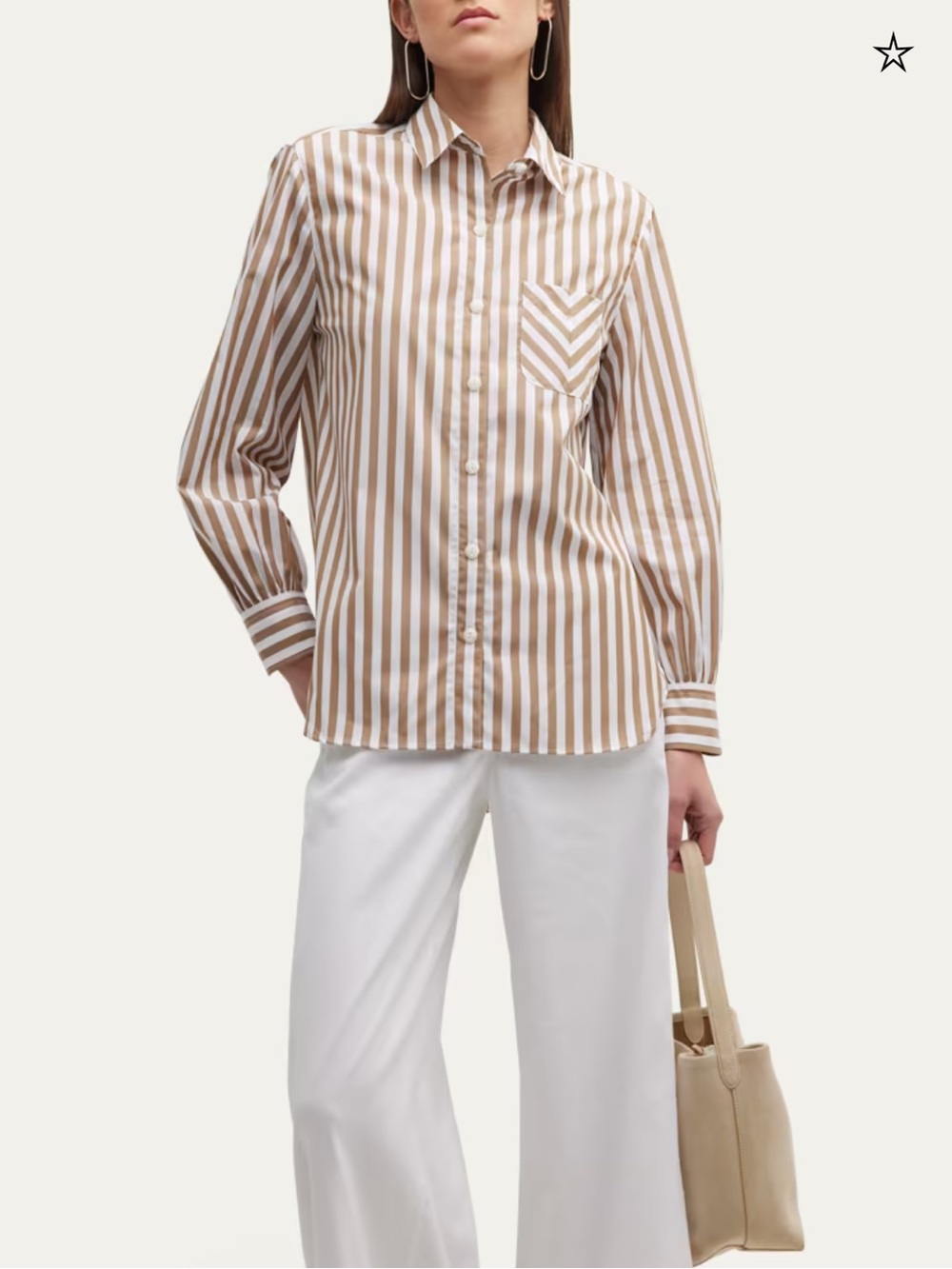 EUC Rag and Bone Maxine Button Front Stripe shirt. Size XS.